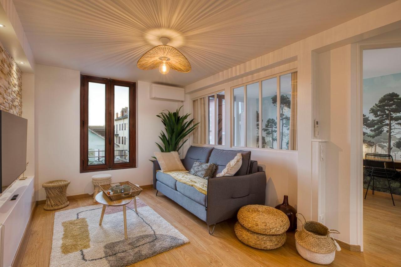 Le Carnot - Mycosyapart, Duplex Coeur De Ville Et Lac, Climatise Annecy Luaran gambar