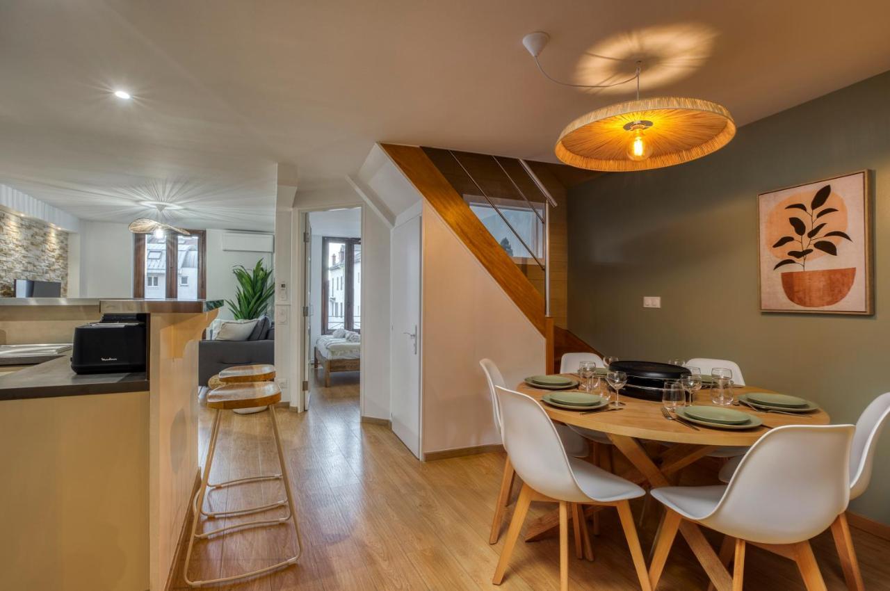 Le Carnot - Mycosyapart, Duplex Coeur De Ville Et Lac, Climatise Annecy Luaran gambar
